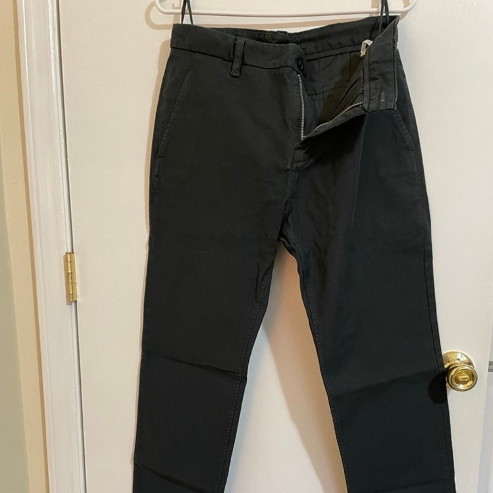 Buck Mason Broken Twill Trousers - tag listed 31x34, actually 32x34